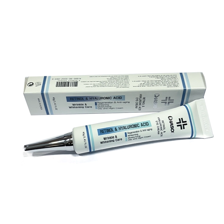 دور چشم چاسکو مدل رتینول و هیالورونیک (1) copy کرم دورچشم ضد چروک چاسکو مدل Retinol حجم 40گرم - Image 1