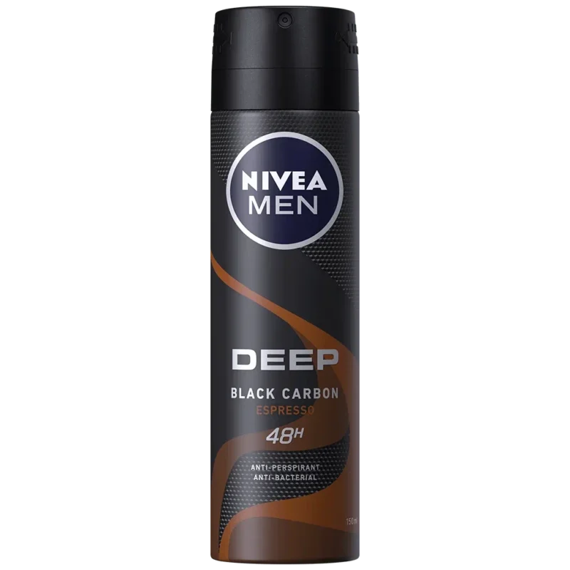 اسپری ضد تعریق مردانه نیوا مدل Black Carbon dep espresso حجم 150 میل - Image 1
