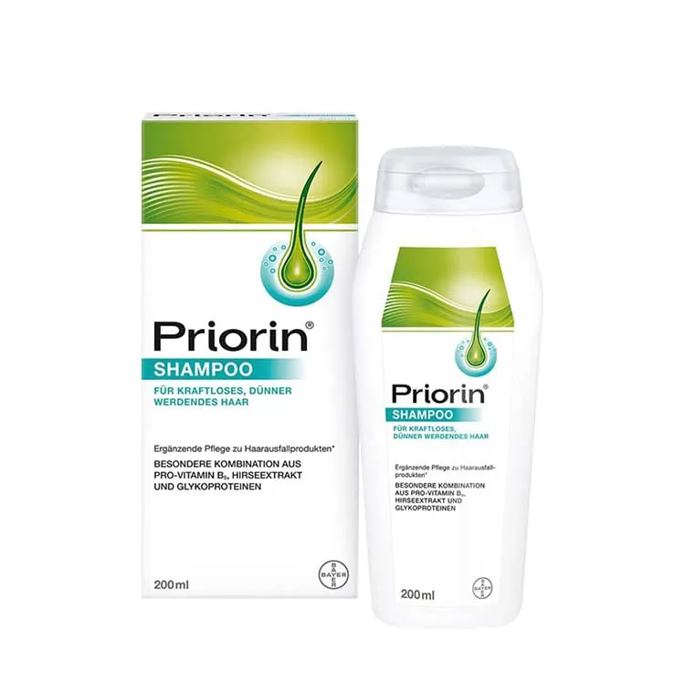 Priorin-Bayer-Shampoo-1 copy شامپو ضدریزش مو پریورین حجم 200 میل - Image 1