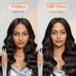 دستگاه فرکننده مو شیگلم سایز mm32 sheglam - Image 5