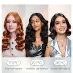 دستگاه فرکننده مو شیگلم سایز mm25 - Image 5