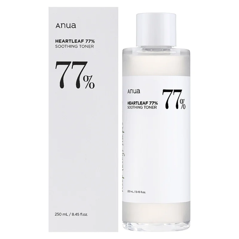 تونر-تسکین-دهنده-آنوا-ANUA-Heartleaf-77-Soothing-Toner-250ml تونر تسکین دهنده آنوا Heartleaf 77 Soothing حجم 250میل - Image 1