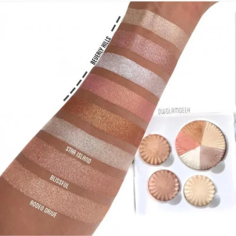 پالت هایلایتر صورت و بدن اوفرا مدل Glow Up - Image 3