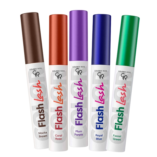 flash lash mascara ریمل رنگی گلدن رز مدل Flash Lash - Image 1