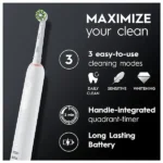 مسواک برقی اورال بی مدل Pro series 1 رنگ صورتی - Image 4