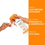 اسپری ضدآفتاب گارنیر Hydra24 protect حجم 300میل - Image 2