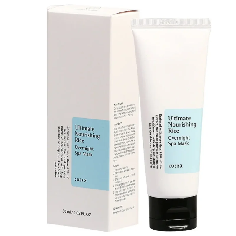 cosrx-ultimate-nourishing-rice-overnight-spa-mask-60-g-502191-fr copy ماسک شب تغذیهکننده برنج کوزارکس Ultimate Nourishing - Image 1