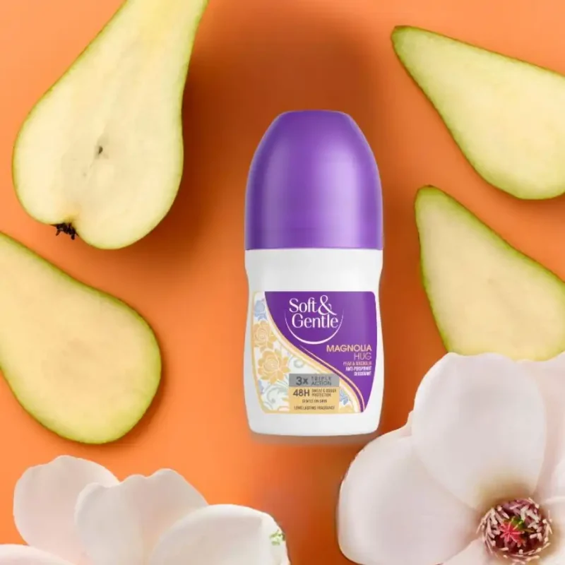 مام رول ضدتعریق زنانه Soft & Gentle مدل Magnolia Hug حجم 50 میل - Image 2