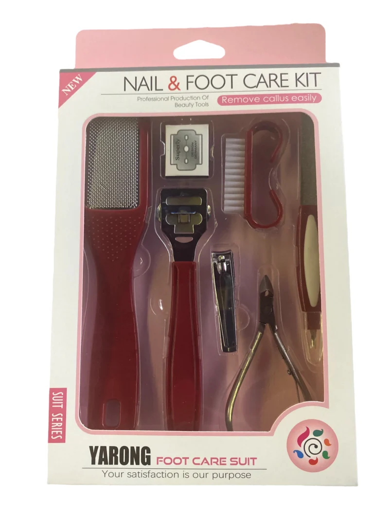 yarong foot care suit 1 copy کیت مراقبت از ناخن مانیکور و پدیکور M1 - Image 1
