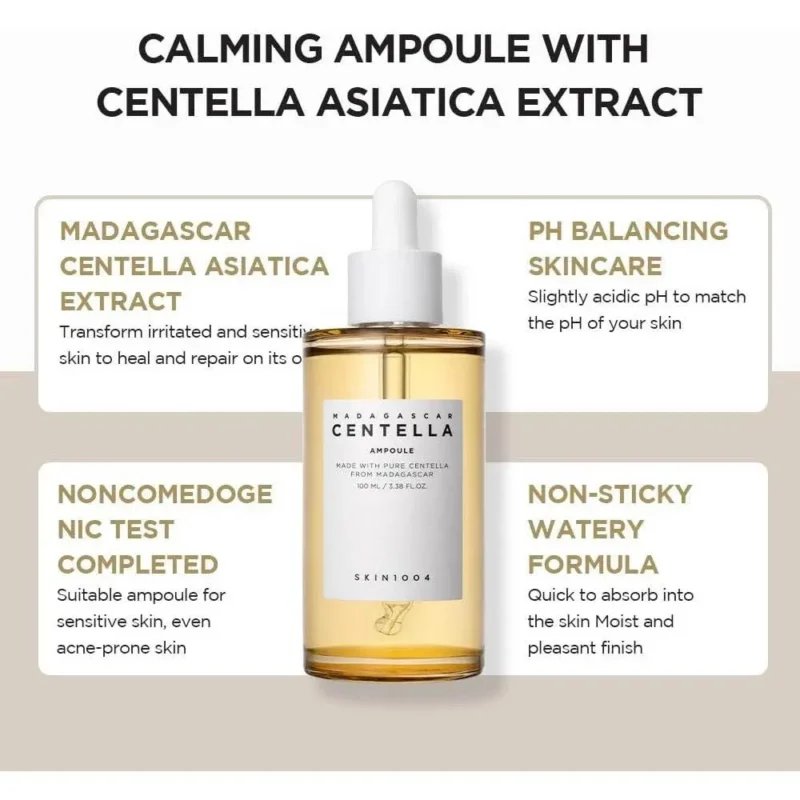 آمپول تسکین‌دهنده اسکین 1004 مدل Asiatica 100 - Image 2