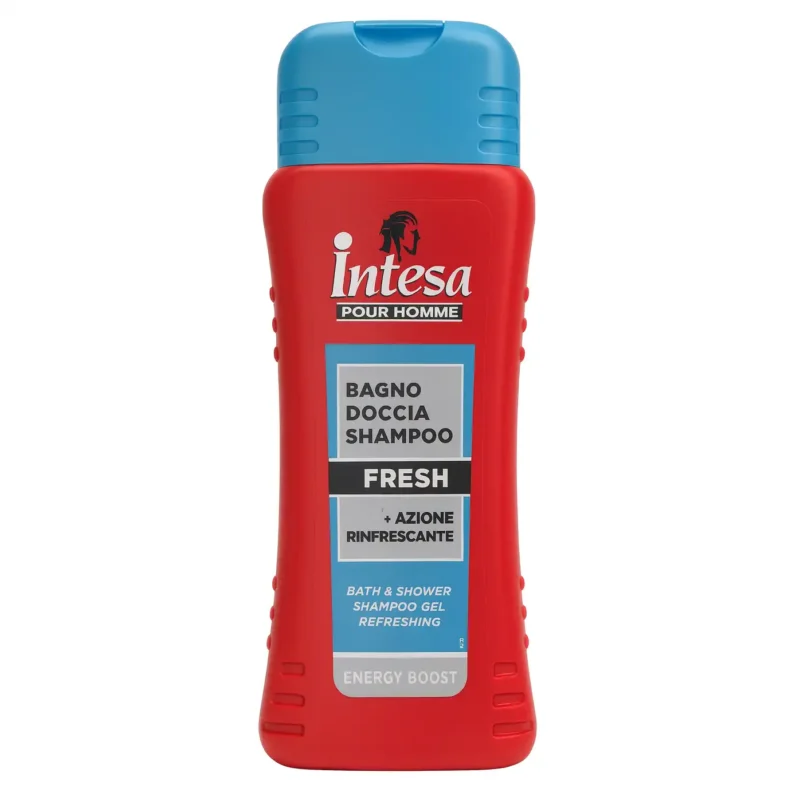 شامپو مغذی مو و بدن اینتسا Fresh حجم 500میل - Image 1