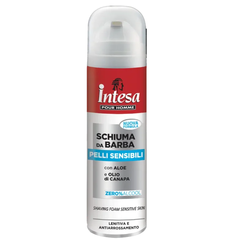 Intesa_ShavingFoam_Sensitive فوم اصلاح اینتسا Sensitive Skin حجم 300ml - Image 1
