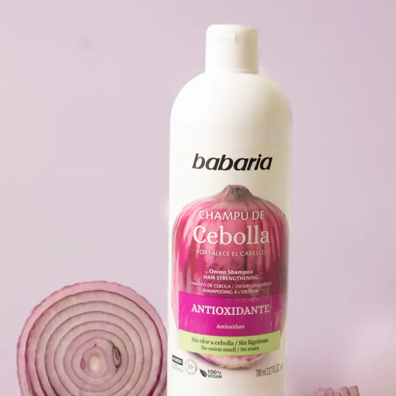 شامپو پیاز محرک ریشه مو باباریا Cebolla حجم 380میل - Image 3