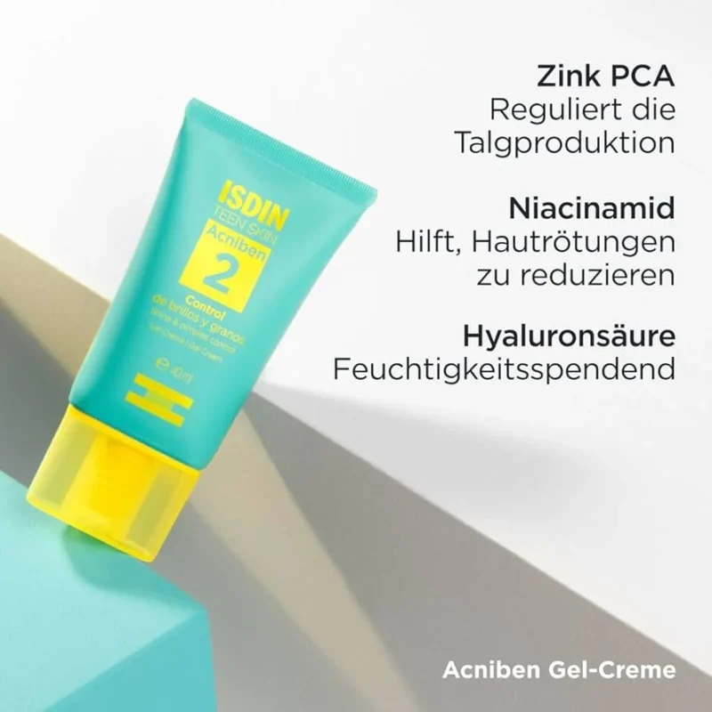 ژل کرم کنترل چربی پوست ایزدین Acniben - Image 2