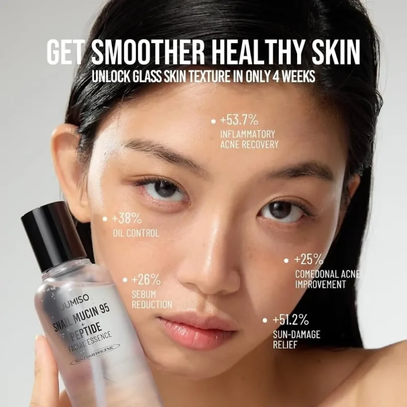 اسنس آبرسان ضدپیری جومیسو Snail Mucin 95 + Peptide - Image 4