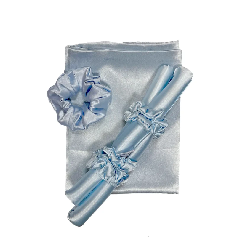 ست کرلی بان و روبالشی ساتن - Image 2