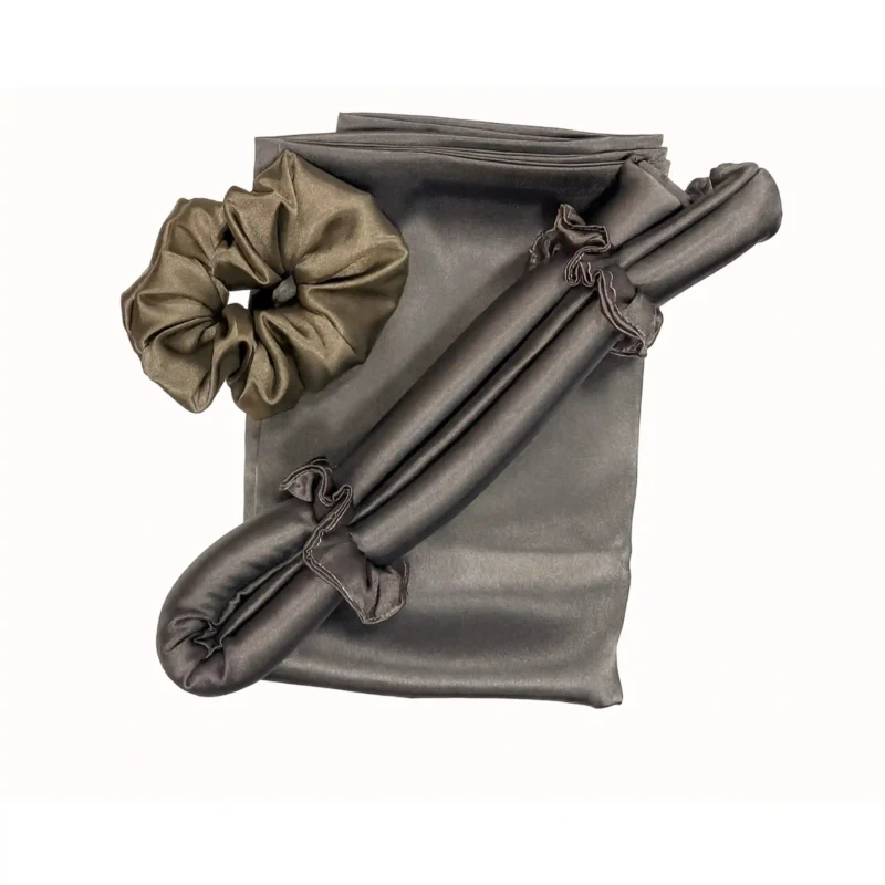 ست کرلی بان و روبالشی ساتن - Image 3