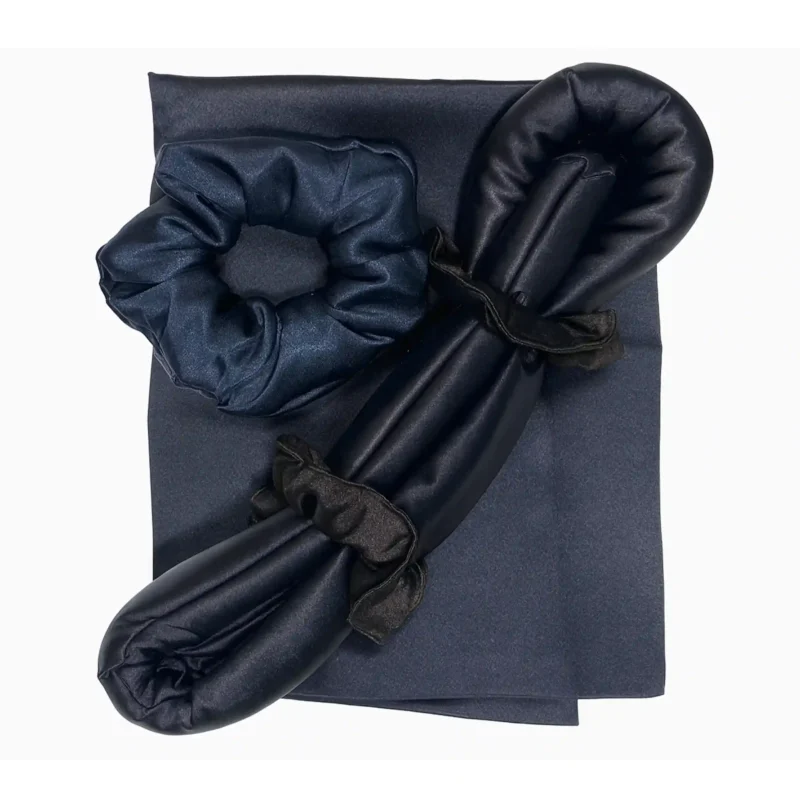 ست کرلی بان و روبالشی ساتن - Image 4