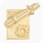 ست کرلی بان و روبالشی ساتن