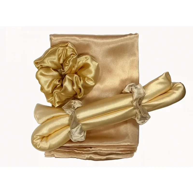 ست کرلی بان و روبالشی ساتن - Image 6