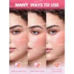رژگونه 2 در 1 پودری کرمی شیگلم Cheek 2 Cheek - Image 4