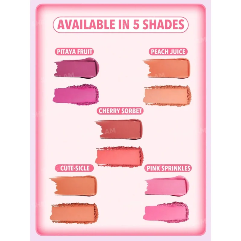 رژگونه 2 در 1 پودری کرمی شیگلم Cheek 2 Cheek - Image 3