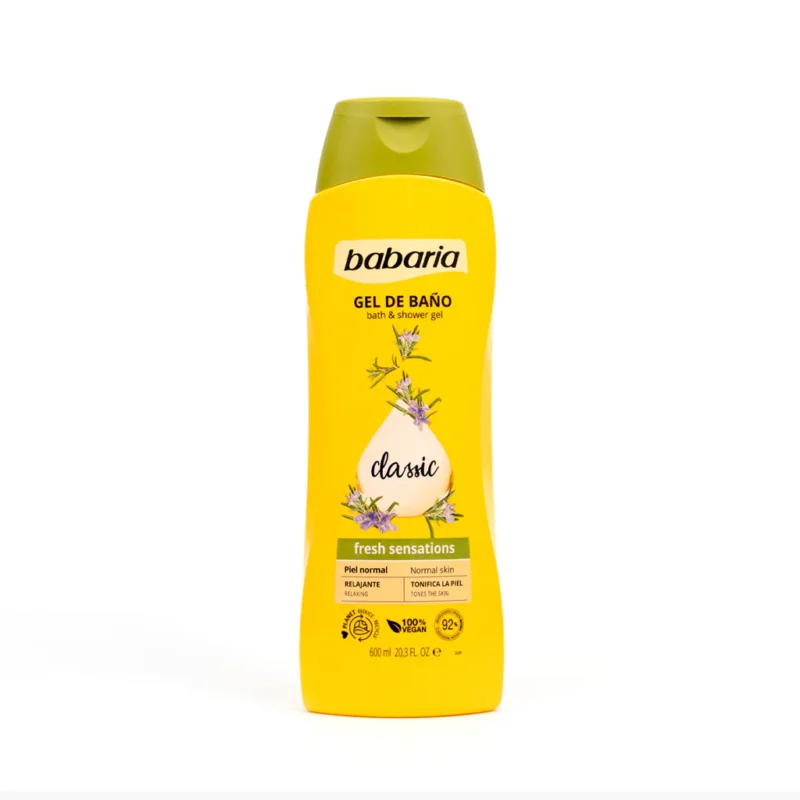 شامپو بدن باباریا مدل Classic حجم 600 میل - Image 1