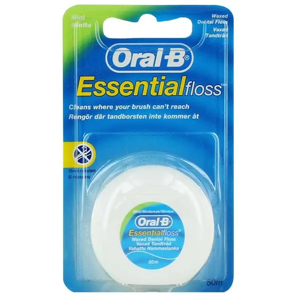 488A563EB6613EFA___L (1) نخ دندان اورال بی Essential Floss طول 50 متر - Image 1