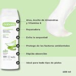 شیر بدن آبرسان آلوئه ورا باباریا aloe حجم 400میل - Image 4
