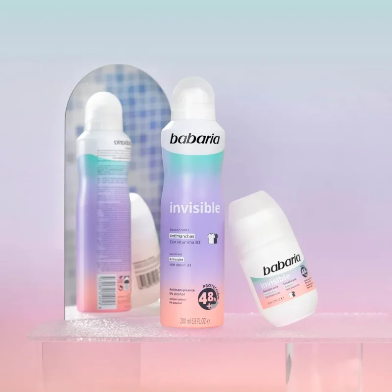 رول ضدتعریق ویتامین B باباریا Invisible - Image 2