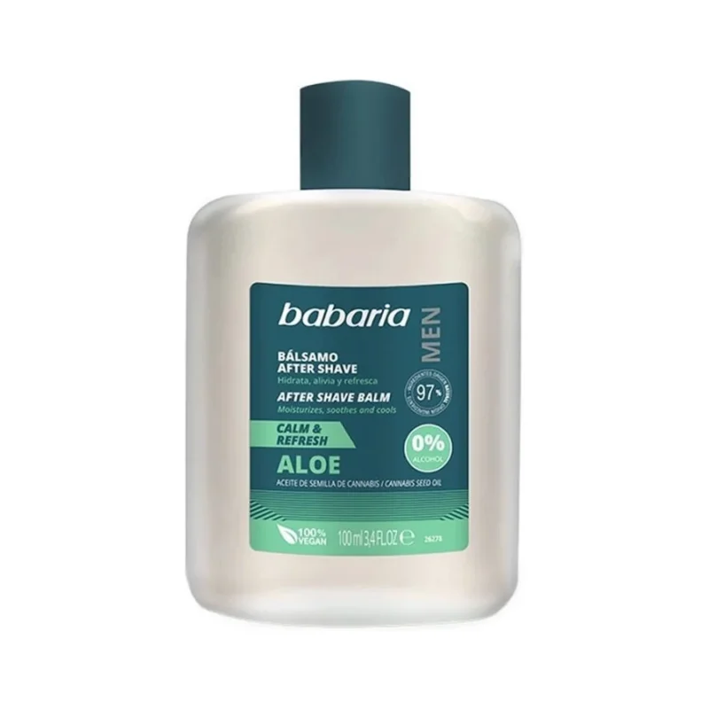 افتر شيو پوست حساس باباريا ALOE حجم 100ميل - Image 1