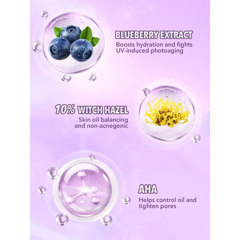 پرایمر کنترل چربی شیگلم Good Grip+AHA حجم 45ml - Image 5