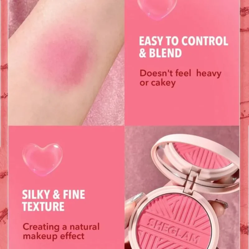 رژگونه مات و مخملی شیگلم Lightweight Matte Blush - Image 4