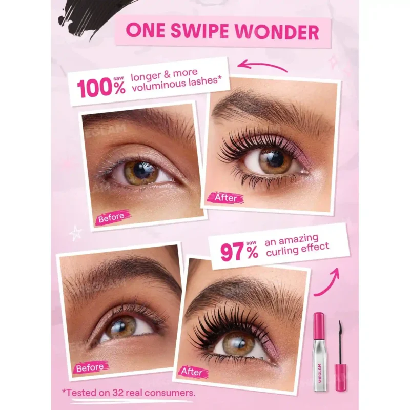 ریمل ضدآب بلندکننده شیگلم Lashlighter Up & Out - Image 2