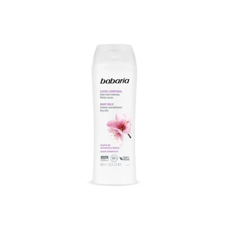 شیر بدن مرطوب کننده بدن باباریا Sweet Almonحجم 400میل - Image 1