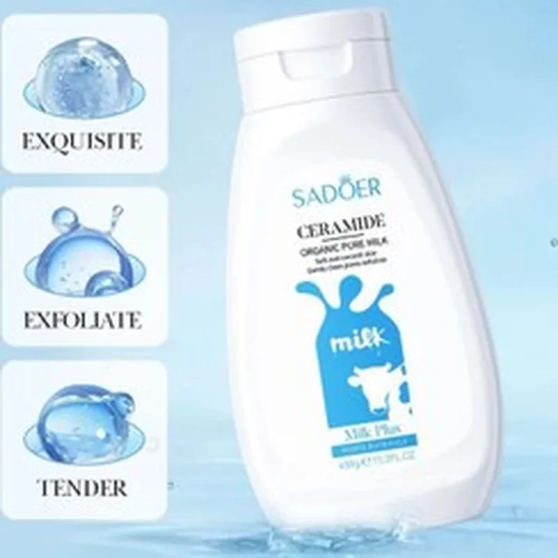 نمک بدن سادور Milk Plus Ceramide حجم 430میل - Image 3