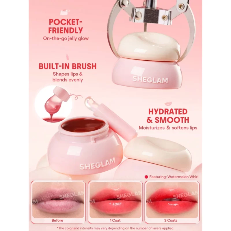 مربای آبرسان لب شيگلم Hydra Jelly Pocket Lip Jam - Image 6