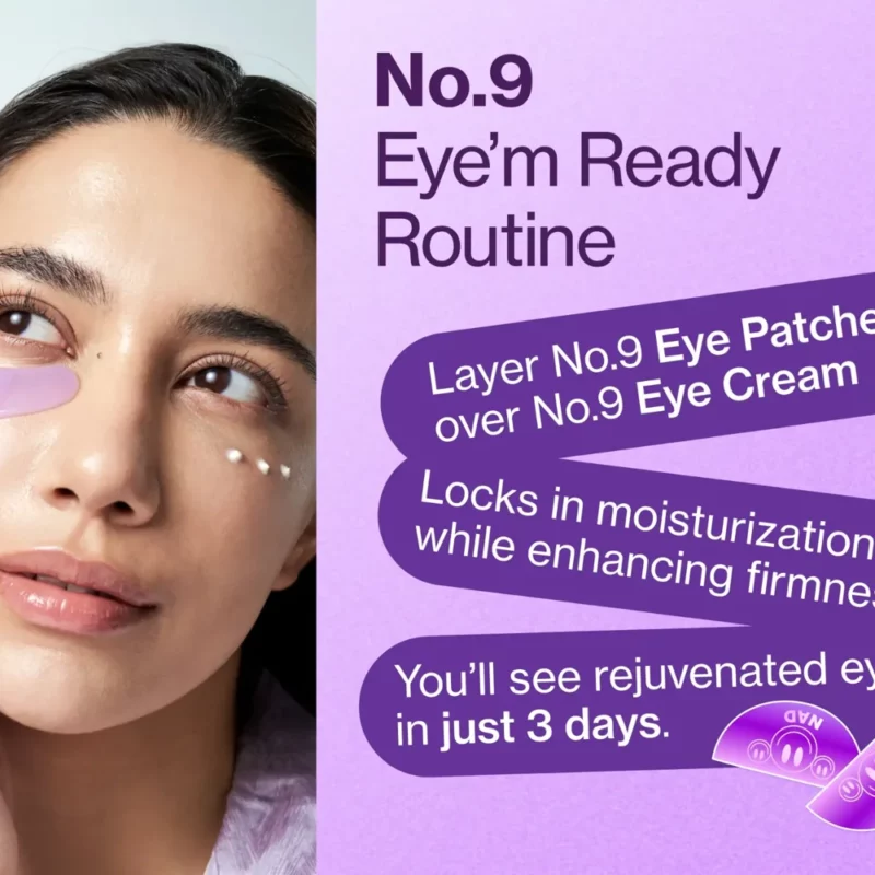 پچ زیر چشم جوانساز نامبوزین شماره 9+ NAD+ Collagen - Image 5