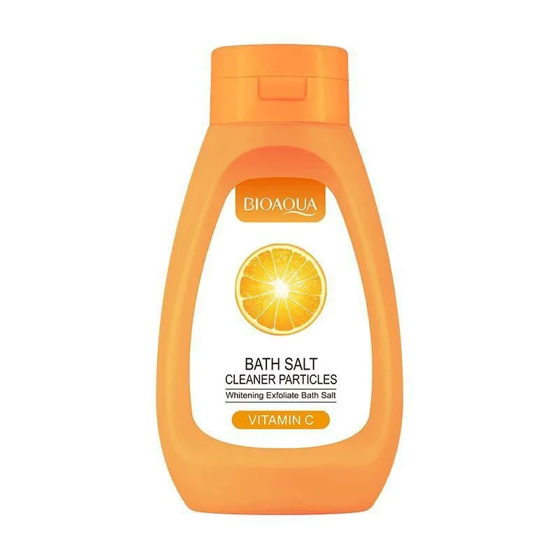 Bioaqua_Bath_Salt_Vitamin_C نمک بدن روشنکننده بیوآکوا Vitamin C حجم ۳۵۰گرم - Image 1
