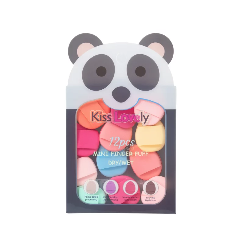 پد انگشتی آرایشی مینی فینگر ۱۲ عددی Kiss Lovely - Image 1