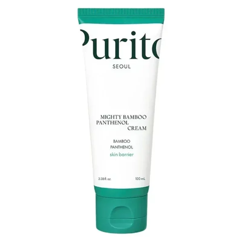 mighty-bamboo-panthenol-cream_optimized کرم آبرسان پوریتو Bamboo Panthenol حجم ۱۰۰ میل - Image 1