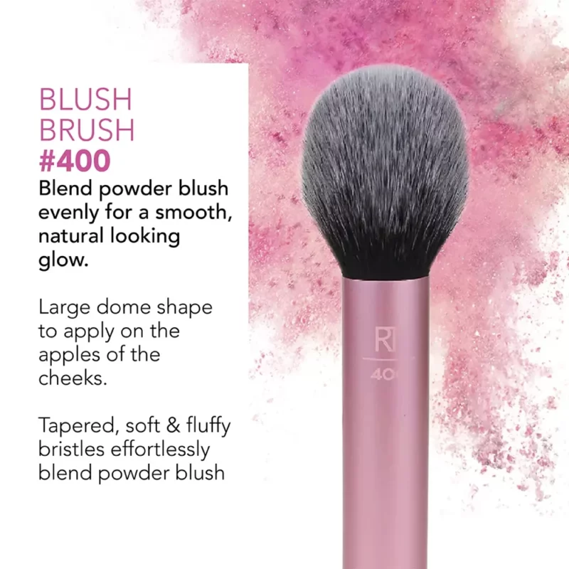 براش رژگونه ریل تکنیکBronzer + Blush شماره 400 - Image 4