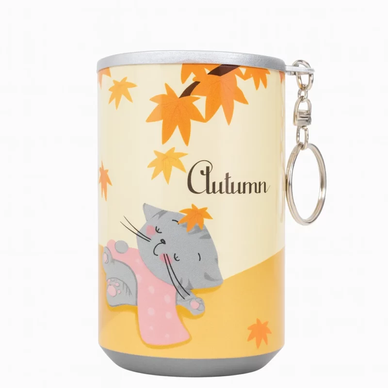 دستمال مرطوب قوطی فانتزی طرح گربه Autumn - Image 1