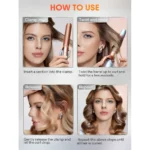 دستگاه فر مو شیگلم It Curl Curling Iron سایز 32میل - Image 6