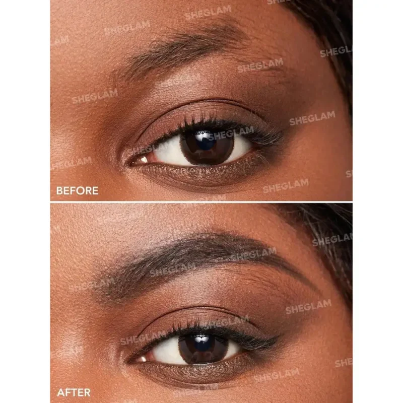 پالت سه تایی سایه و واکس ابرو شیگلم مدل Full-Filled  - Image 3