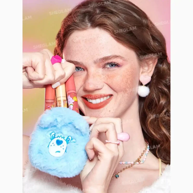 ست رژلب مایع شیگلم Care Bears Lip Set - Image 3