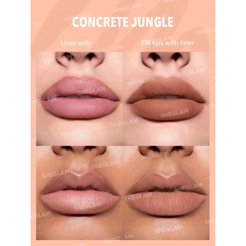 پک سه عددی مداد لب شیگلم مدل So Lippy Au Naturel - Image 4