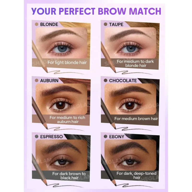 مداد ابرو برس‌دار شیگلم مدل Fluff Line وزن 1.15گرم - Image 4