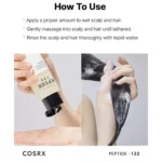 شامپو ترمیم کننده کوزارکس Peptide132 حجم ۲۰۰ میل - Image 4