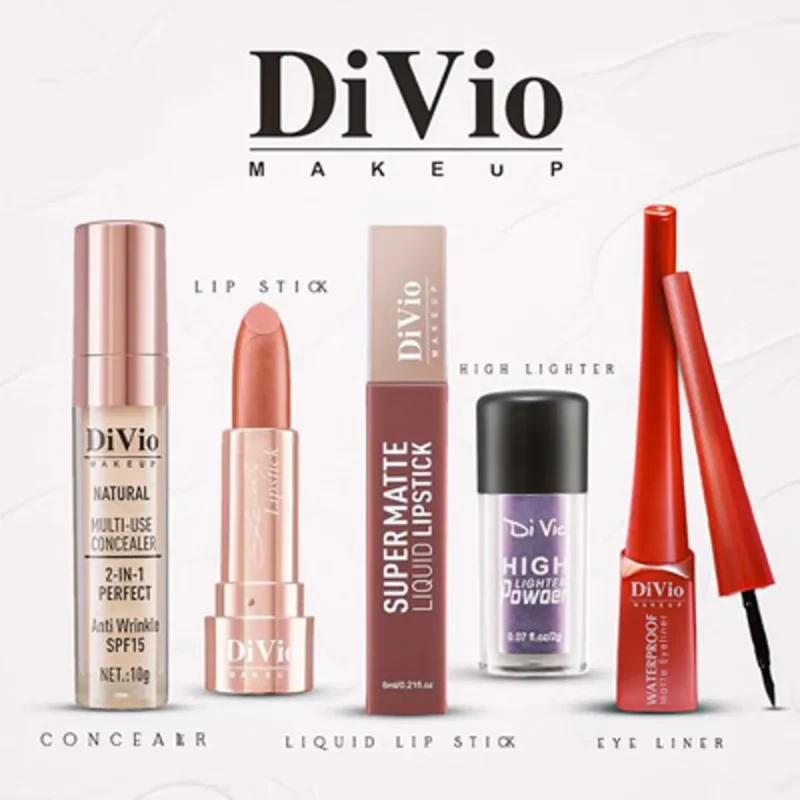 رژ لب مایع سوپر مت دی‌ویو Liquid Lipstick حجم 6میل - Image 5